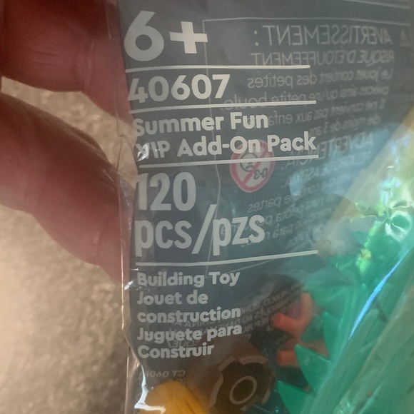 LEGO 40607 Summer Fun VIP Add-On Pack brand new/sealed! - Picture 2 of 5